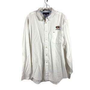 Tommy Hilfiger XL Missouri Tigers Button Down Shirt